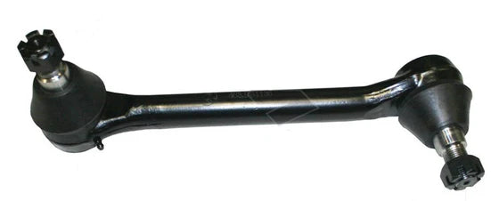 Automann drag link 13-inch C-to-C for Freightliner trucks, showing the metal steering component with threaded ends.