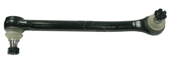 Automann drag link 17.68-inch C to C for IH trucks, robust metal component connecting steering parts.