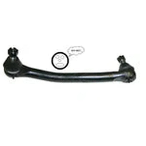 Automann drag link 18-inch C-to-C for Ford vehicles, showing the metal rod with ball joints on both ends.
