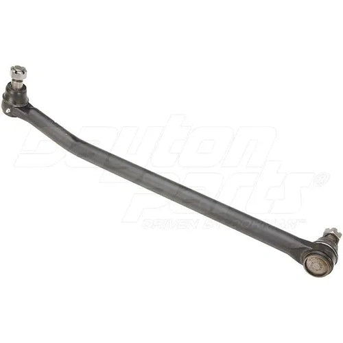 Automann drag link 28.5-inch center to center for IHC, Ford, and bus applications, showcasing the sturdy metal construction.