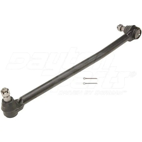 Dayton drag link 29.250 inches C to C for Kenworth trucks, durable steering component with black finish