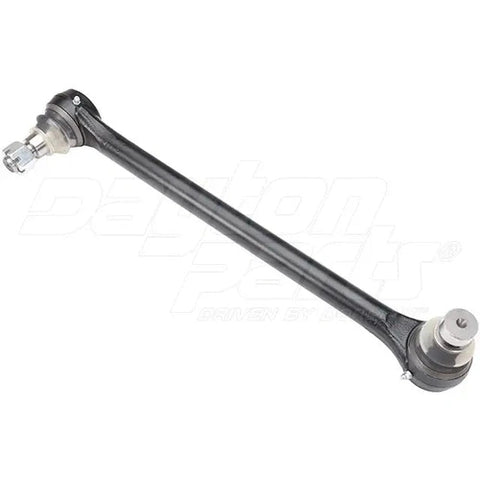 Dayton drag link 19.84-inch C to C for Mack trucks, durable metal steering component with ball joints for vehicle steering.