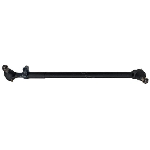 Automann drag link 29.250-inch C to C for Peterbilt trucks, heavy-duty steering component with black finish and mounting points.