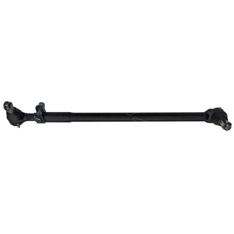 Automann drag link 29.250-inch C to C for Peterbilt trucks, heavy-duty steering component with black finish and mounting points.