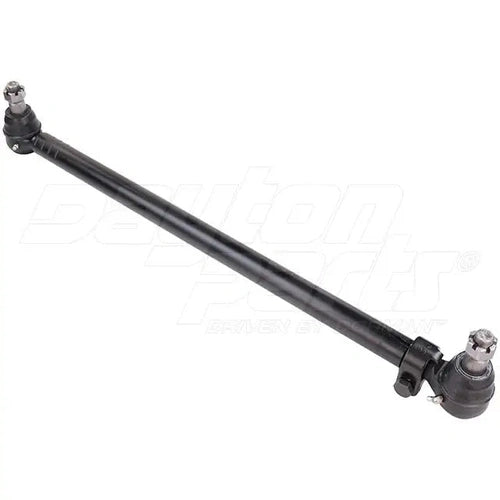 Dayton drag link 30.5-inch C-to-C for Peterbilt trucks, durable steel steering component with detailed fittings