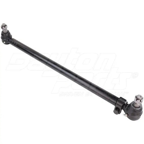 Dayton drag link 30.5-inch C-to-C for Peterbilt trucks, durable steel steering component with detailed fittings