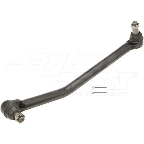 Dayton Drag Link 27.5-inch C to C for Peterbilt heavy-duty truck, durable steering component with metal finish.