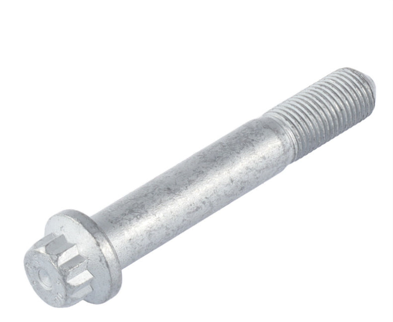 Automann brake rotor bolt 14mm x 90mm, 1.5 thread size, shown in the image, designed for securing brake rotors.