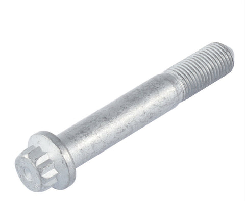 Automann brake rotor bolt 14mm x 90mm, 1.5 thread size, shown in the image, designed for securing brake rotors.