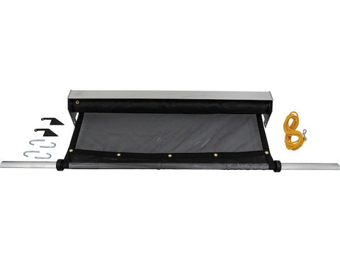 Buyers-554270152-Pull-Style System with Solid Tarp-7 Ft. X 15 Ft.