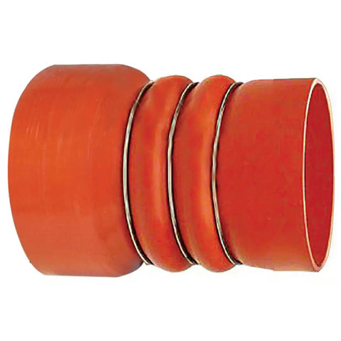 Automann 561.153504 coolant hose for hot charge air, flexible rubber hose with metal fittings, used in automotive cooling systems.