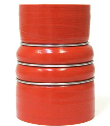 Automann coolant hose hot side reducer, 561.15400450, showing the rubber hose with metal fittings for automotive cooling systems.