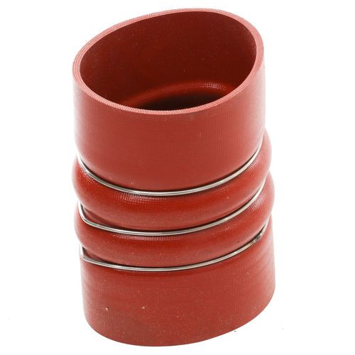 Automann coolant hose reducer CAC hot side hose, flexible rubber hose with metal fittings for engine cooling systems.
