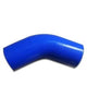 Automann polyester reinforced coolant hose with 45-degree bend, durable and flexible automotive fluid transfer hose.