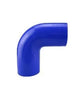 Automann polyester reinforced coolant hose elbow, 90-degree bend, durable automotive part for coolant system applications.