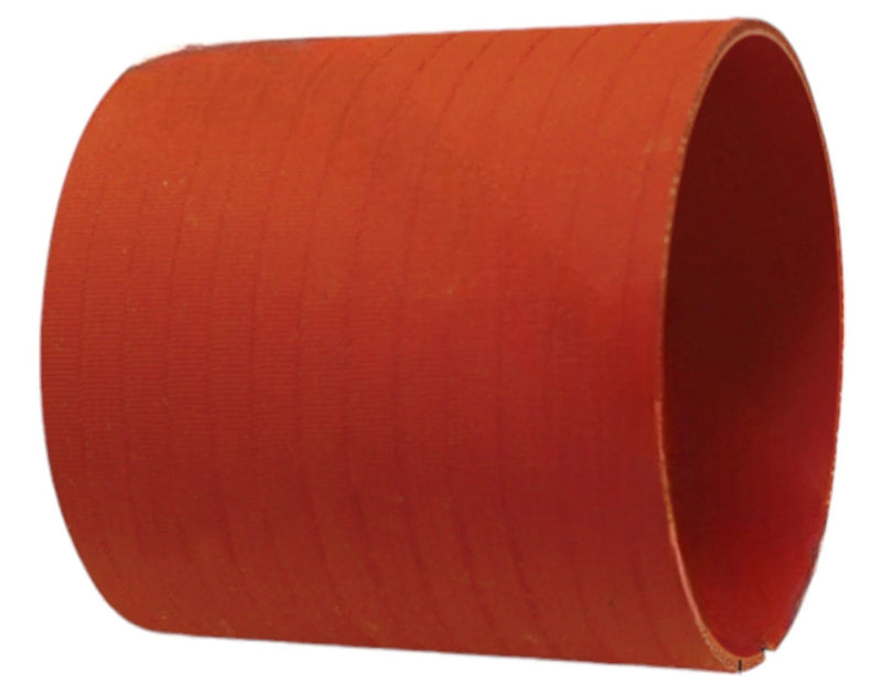 Automann coolant hose crossover for Cummins engines, plain rubber hose with secure fittings, designed for engine cooling systems.