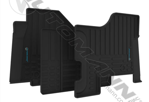 562.FM59102MS - Floor Mat Set Kenworth/Peterbilt Molded - Nick's Truck Parts