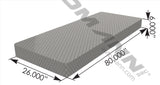 562.MS26806 - Spring Flippable Mattress - Nick's Truck Parts