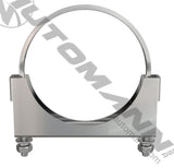 562.U3405C- Flat U-Bolt Saddle Clamp 5in Chrome - Nick's Truck Parts