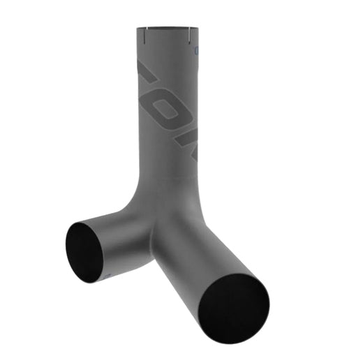 Automann exhaust Y-pipe for Kenworth trucks, model 562.U591266A, shown in the image. Durable steel exhaust component.
