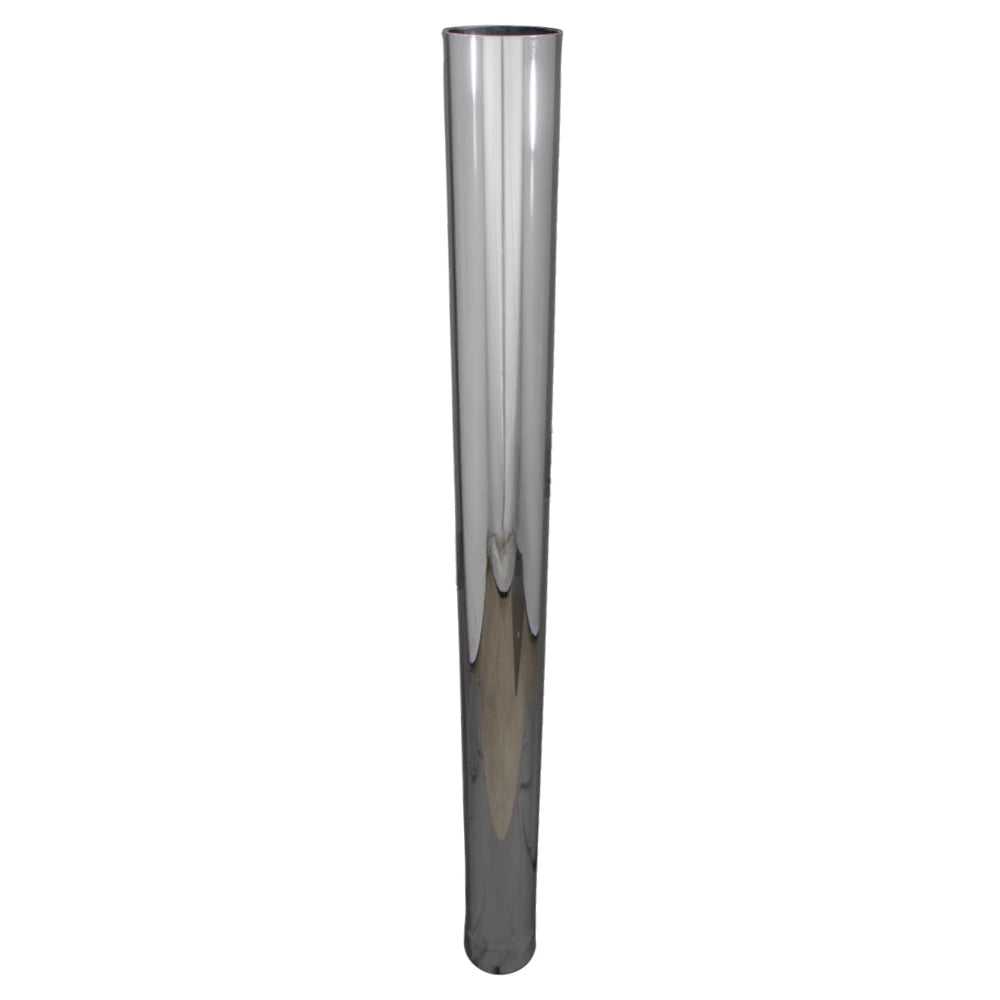 Chrome exhaust pipe for Kenworth trucks, Automann 562.U5990561C, with polished chrome finish and durable construction.