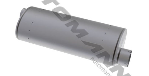 562.U6354825115-Muffler 3.5in Inlet 4in Outlet Oval Body