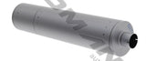 562.U6410-Muffler 4in Inlet/Outlet 10in Body - Nick's Truck Parts
