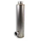 562.U645091-Muffler 4in Inlet 5in Outlet 9in Body