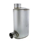 562.U6451015-Muffler 4in Inlet 5in Outlet Oval Body