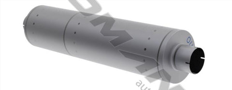562.U6485-Muffler 4in Inlet/Outlet 8.5in Body