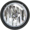 Automann fog lamp for Freightliner truck, clear lens and mounting bracket, 564.46041 model for improved visibility.
