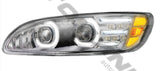 564.75040DCY - Headlamp LED LH Peterbilt - Nick's Truck Parts