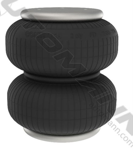 566.CT600929- Continental Air Spring Double Convoluted - Nick's Truck Parts