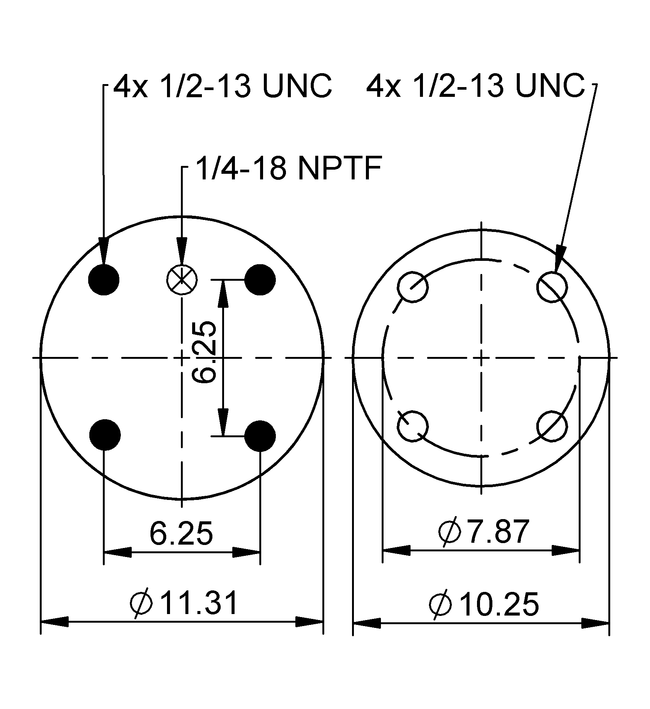 566.CT64346- Continental Air Spring Rolling Lobe