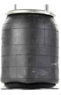 Automann Continental rolling lobe air spring 566.CT68108 with metal end fittings and rubber bellows for vehicle suspension.