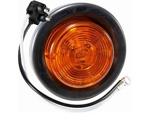 Automann Reflex LED marker light kit in amber with 2-1/2-inch size, featuring bright LED lighting for vehicle visibility.