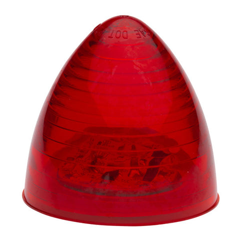 Automann 571.LD13R13 LED marker light in red, 2-1/2 inch beehive style for vehicle lighting applications.
