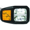 Automann Plow Light LED heated lens SAE DOT right-hand side with durable construction and clear illumination.