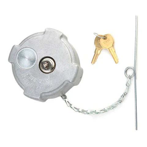 572.1018 - Fuel Cap 3in Locking Freightliner - Nick's Truck Parts