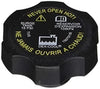 Automann Chevrolet/GM coolant reservoir cap, durable plastic cap with secure sealing for engine cooling system.