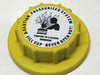 Automann Freightliner coolant reservoir cap, replacement part with secure screw-on design for vehicle cooling system.