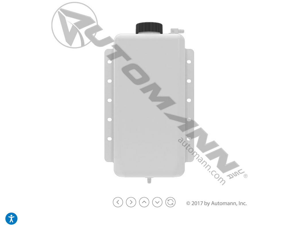 575.1102-Coolant Reservoir Terex - Nick's Truck Parts