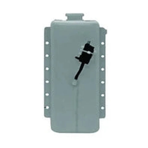 Automann washer fluid reservoir for Western Star trucks, durable plastic container with fill cap, designed for easy installation.