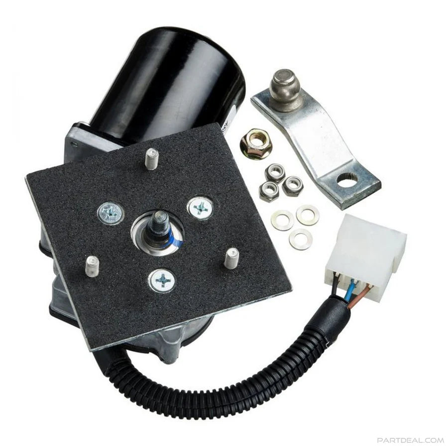 Automann wiper motor model 577.46989 for Freightliner trucks, showing the black electrical component with mounting brackets.