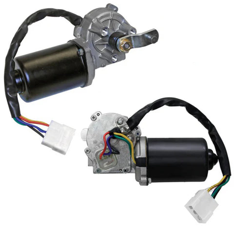 Automann 577.55990 wiper motor IHC for vehicle windshield wiper system, shown in black with mounting components