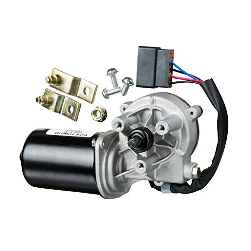 Automann 577.55992 wiper motor for IHC vehicles, showing the compact electric component with mounting brackets and electrical connections.
