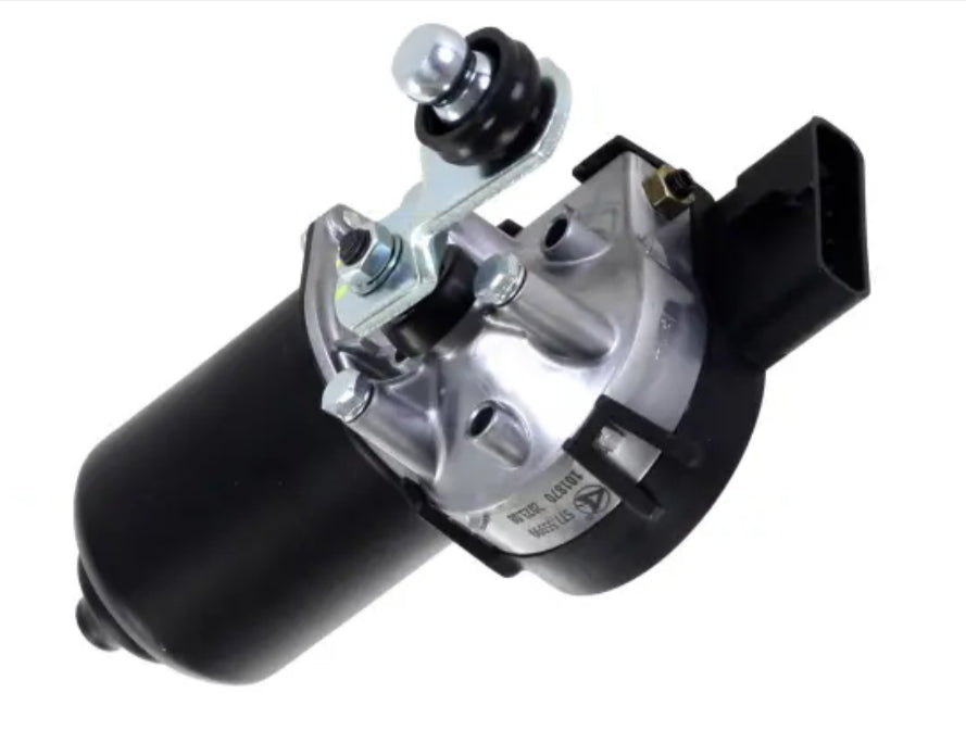 Automann wiper motor model 577.55999 IHC, showing the compact electric motor with mounting brackets and electrical connections.