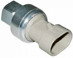 Automann pressure cycling switch for AC systems, model 577.75616, designed for Peterbilt trucks, with visible switch components.