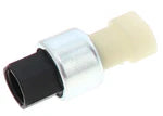 Automann low pressure switch for Peterbilt trucks, model 577.75642, showing the switch with electrical connections and mounting bracket.