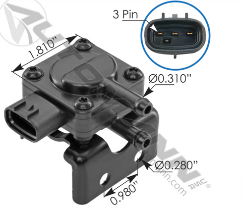 577.90578 - DPF Pressure Sensor Cummins